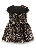 Balmain Kids sequinned dress - Black