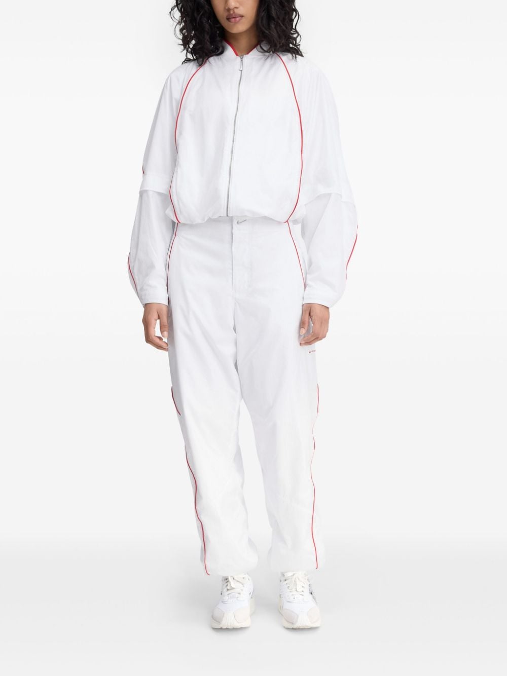 Jacquemus x Nike track jacket - Wit