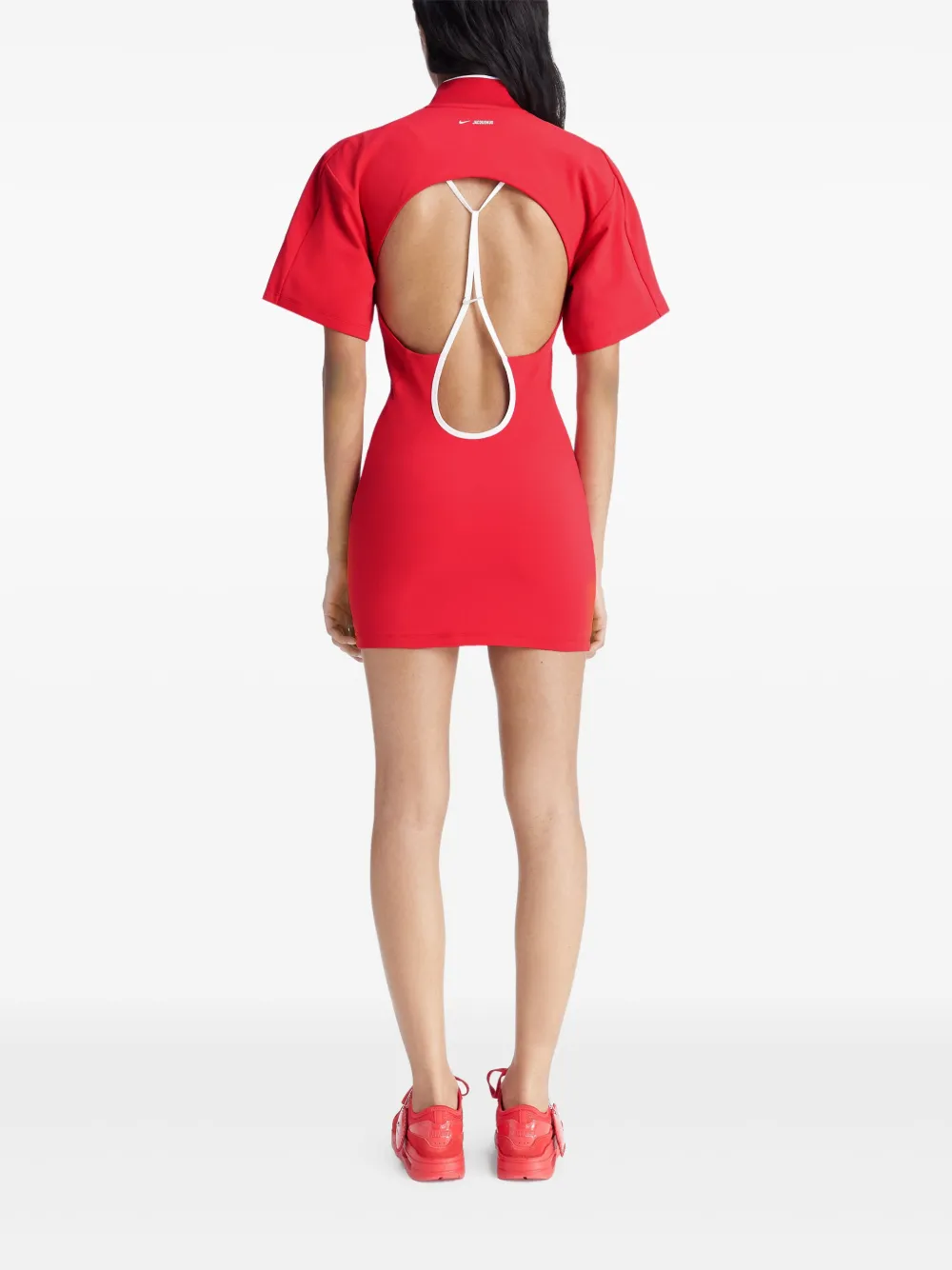 Nike red dress hotsell