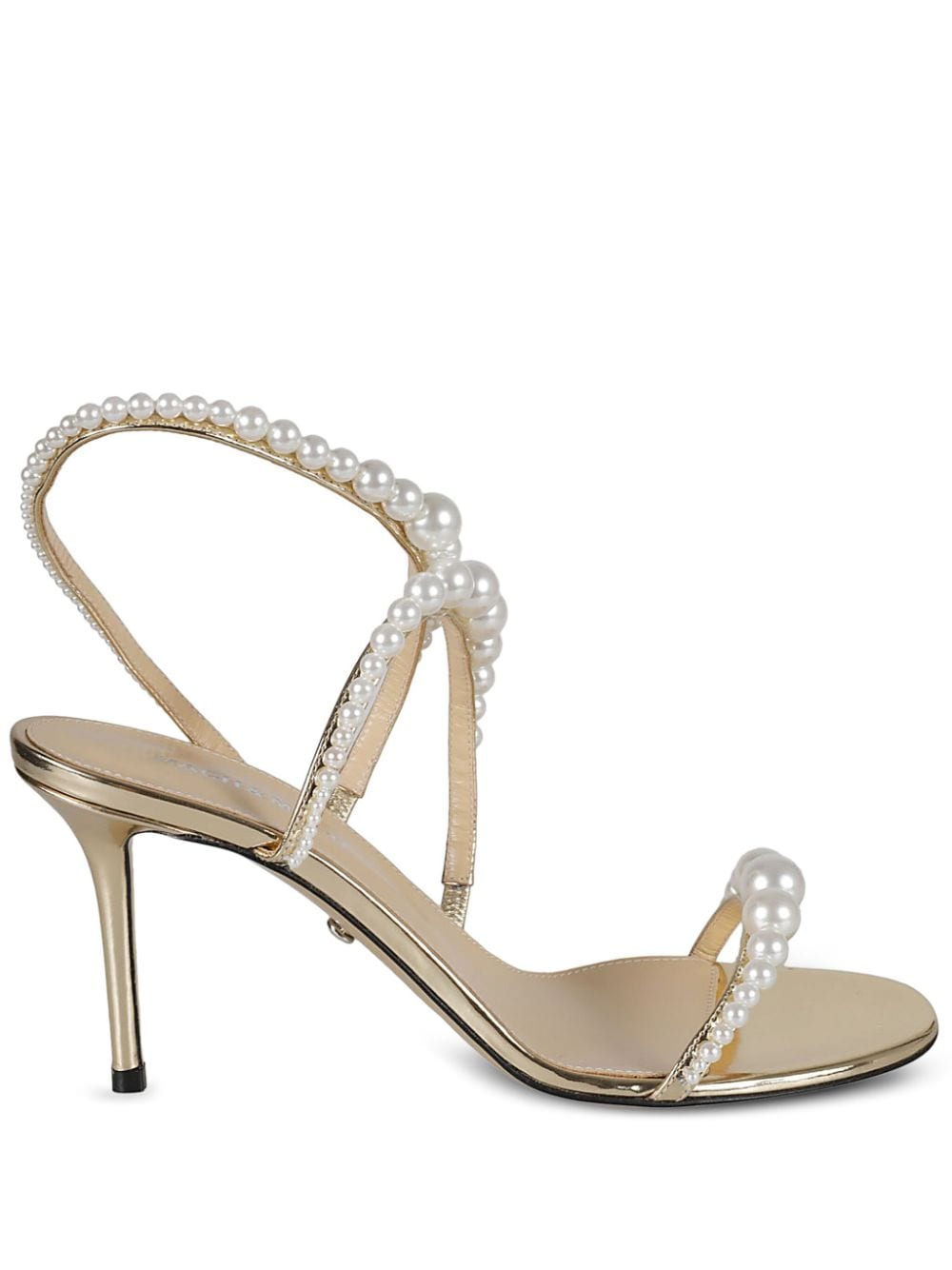 MACH & MACH 85mm Sirene sandals Neutrals