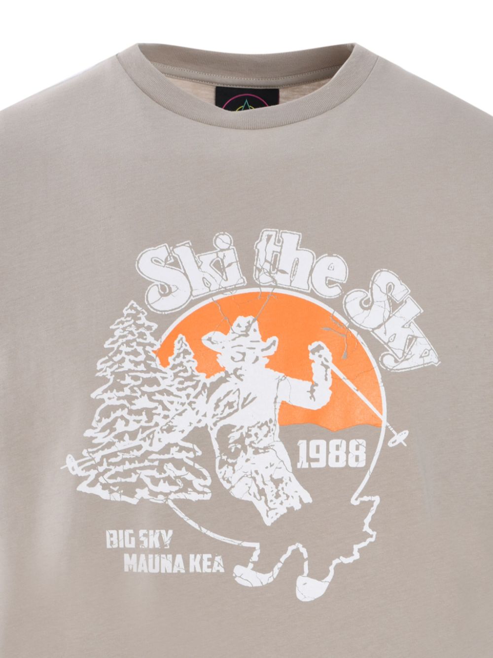 Shop Mauna Kea Ski The Sky T-shirt In Neutrals