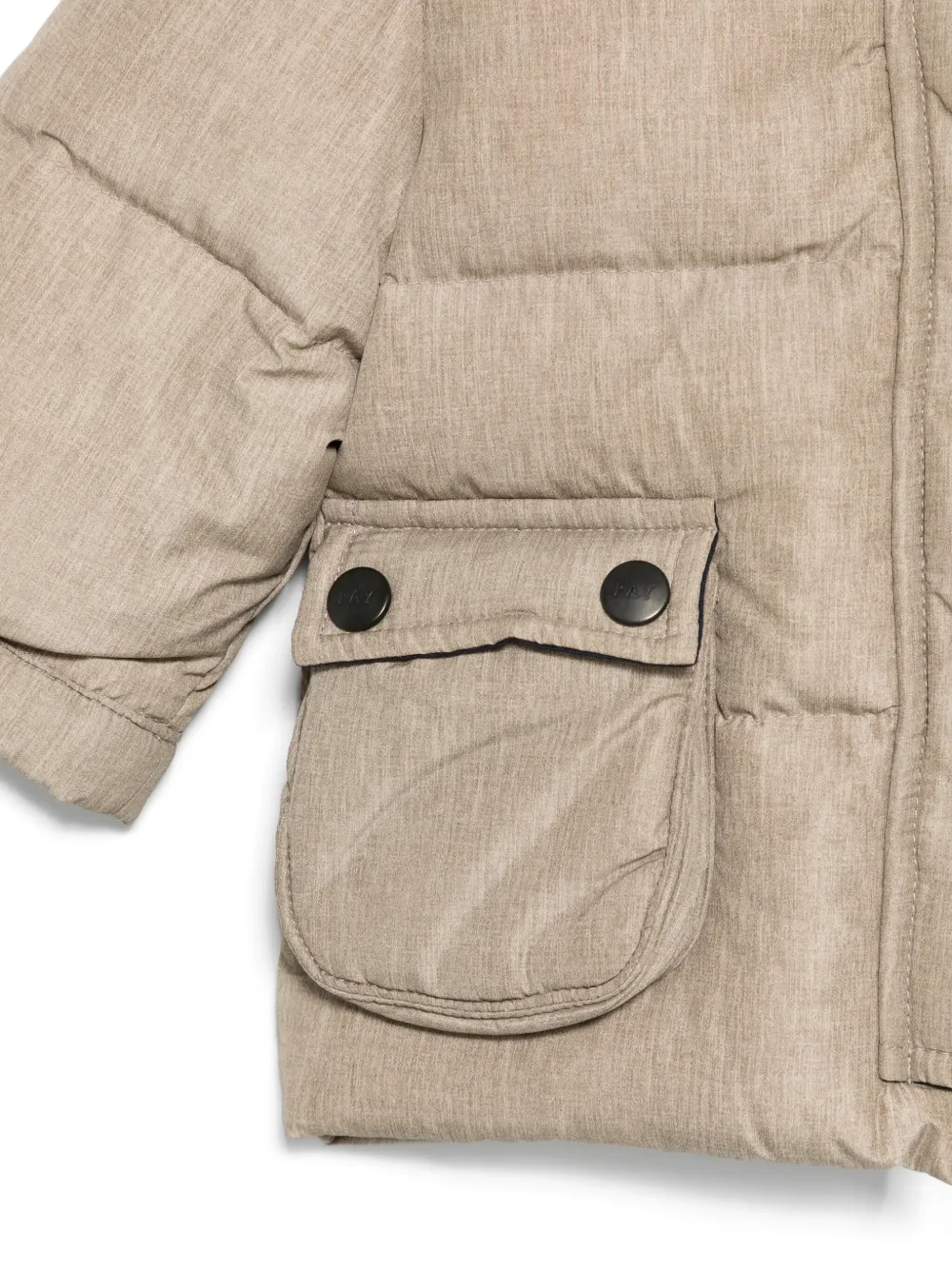 Fay Kids Jack met capuchon Beige