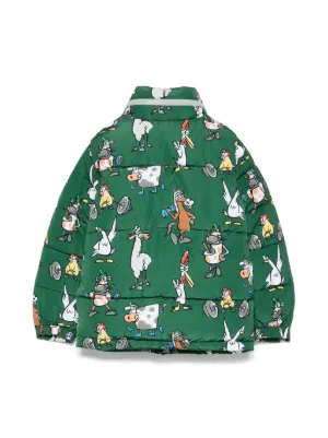 新品 キッズ ダウンジャケット Stella McCartney 90 お花