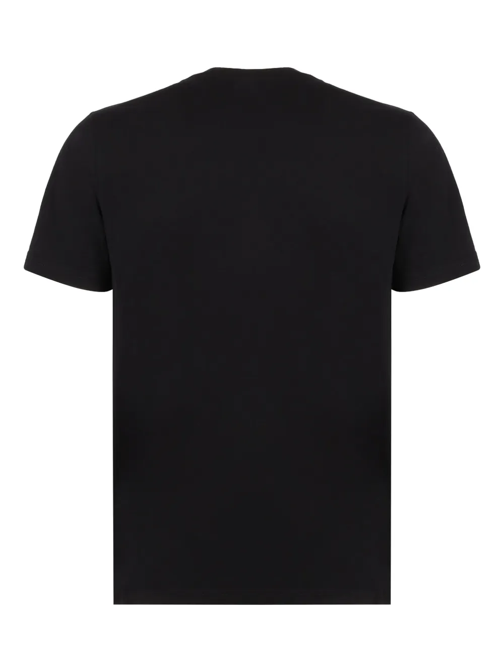 ASPESI Katoenen T-shirt met korte mouwen - Zwart