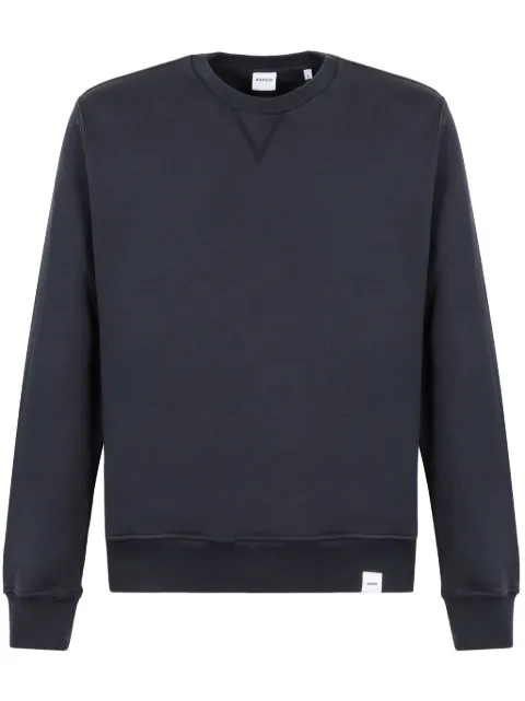 ASPESI logo-patch cotton sweatshirt