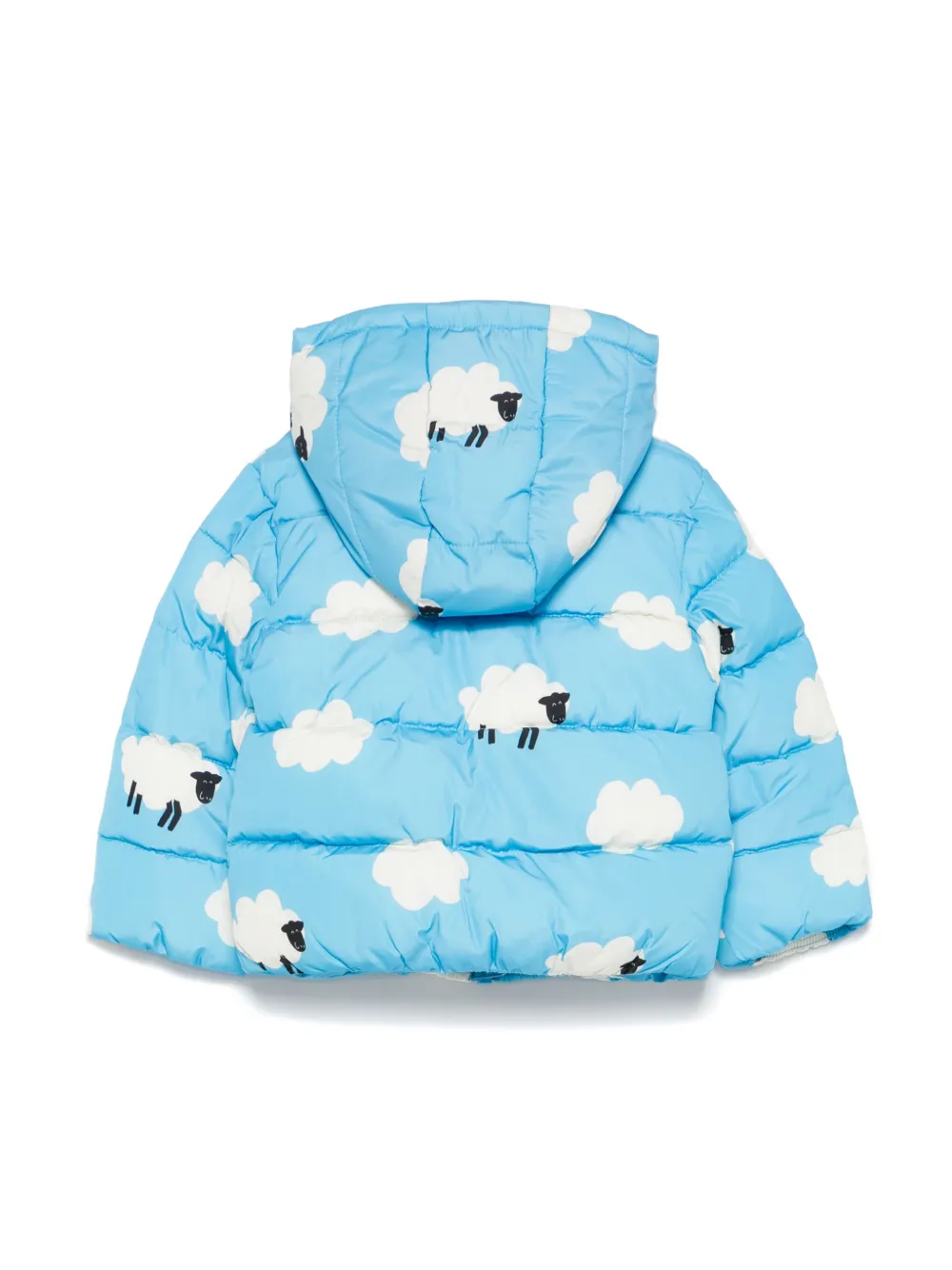 Stella McCartney Kids sheep-pattern puffer jacket | Padded Jackets | Image 2