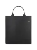 Valextra boxy tote bag - Black