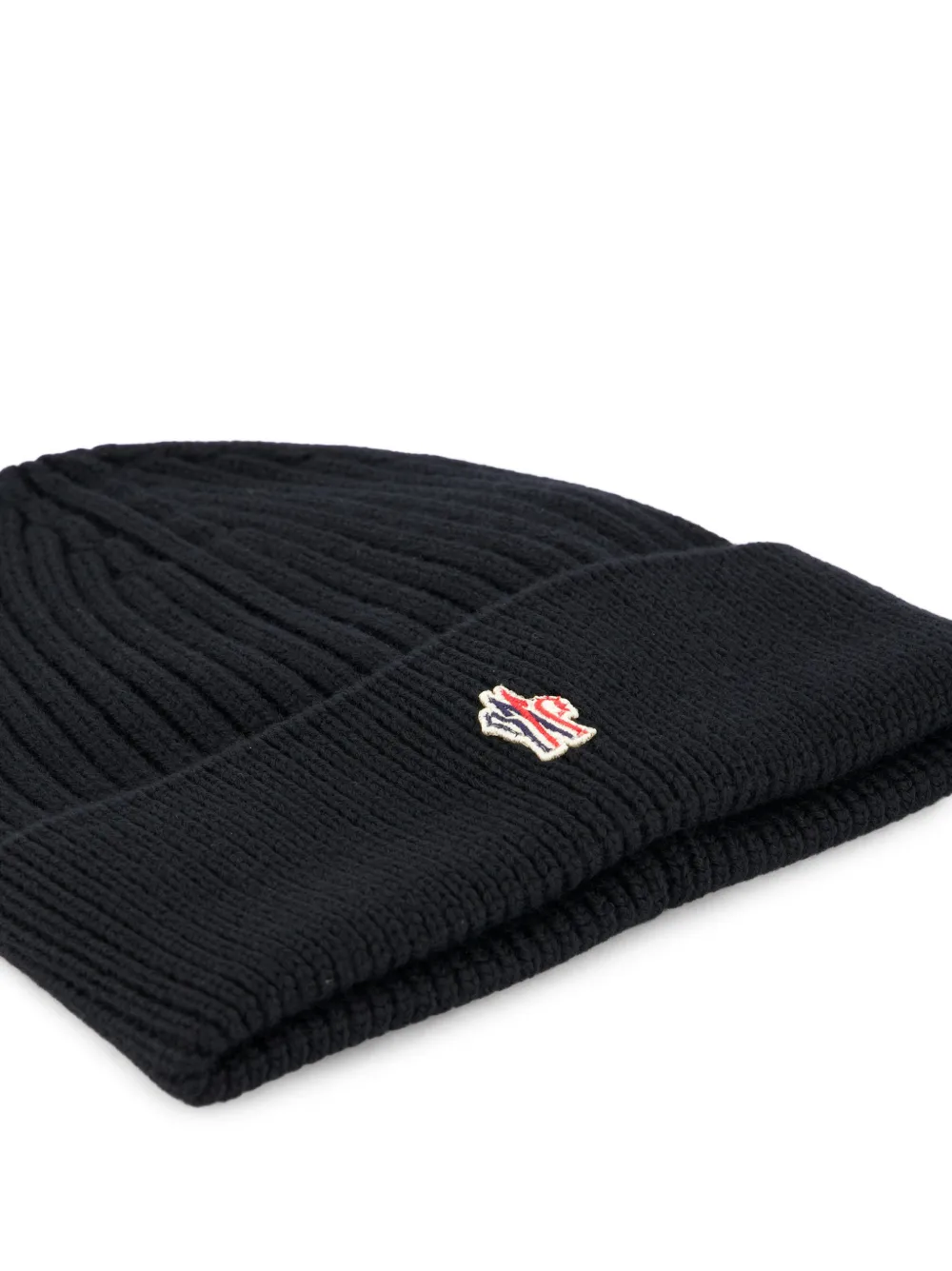 Moncler Grenoble Ribgebreide muts Zwart
