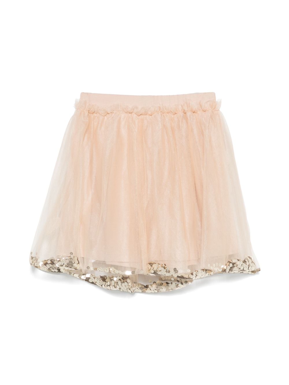 Douuod Kids sequin embellished skirt - Neutrals