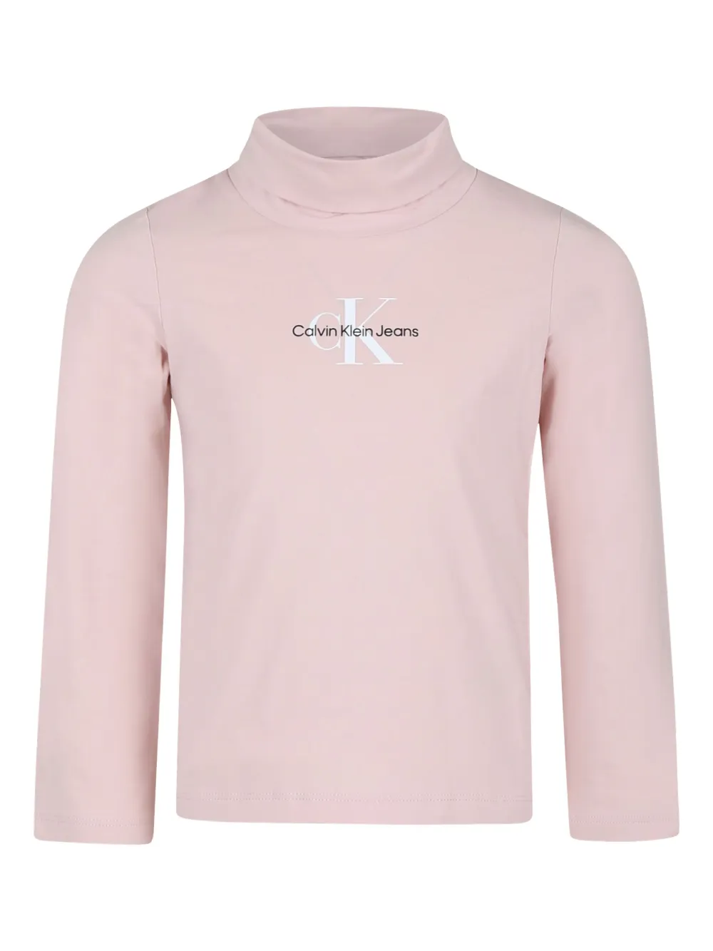 Shop Calvin Klein Logo-print T-shirt In Pink