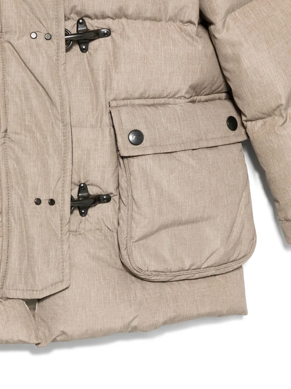 Fay Kids Jack met capuchon Beige