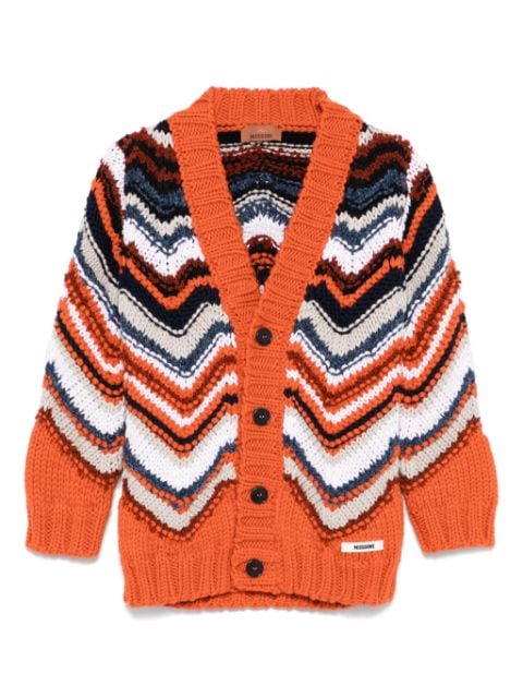 Missoni Kids zigzag-woven cardigan