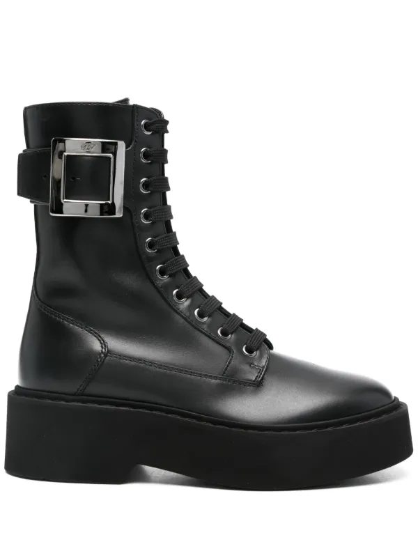 Roger Vivier Viv Rangers ブーツ | ブラック | FARFETCH JP