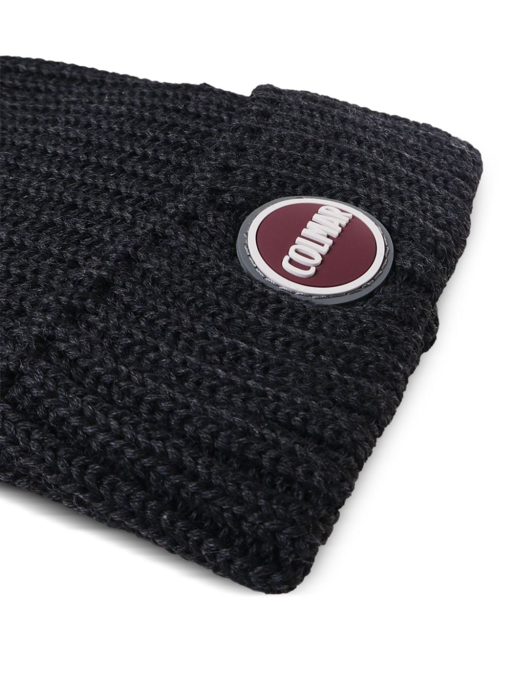 Shop Colmar Logo-appliqué Beanie In Grey