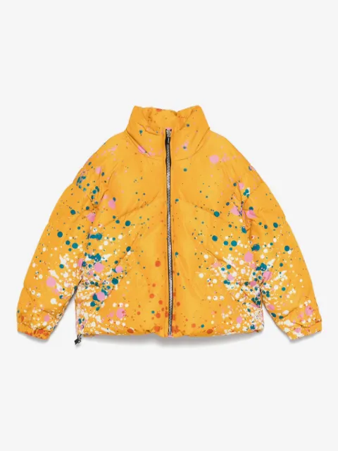 Khrisjoy chaqueta con efecto de salpicadura