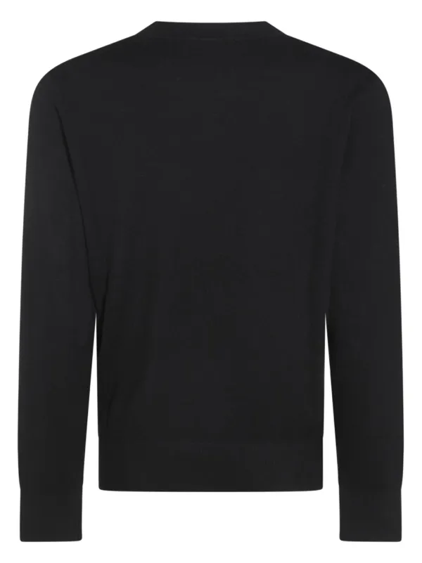 Versaceセーター Versace Jeans Couture ロゴジャカード セーター | ブラック | FARFETCH JP