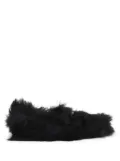 Tod's faux-fur loafers - Black