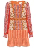 Saloni Vera mini dress - Orange