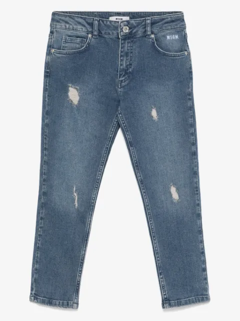 MSGM Kids slim-leg jeans