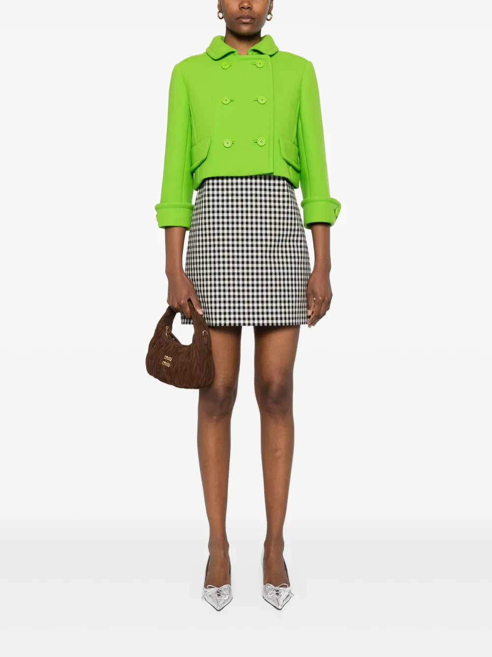 Miu Miu Natté jacket | Cropped Jackets | Image 2