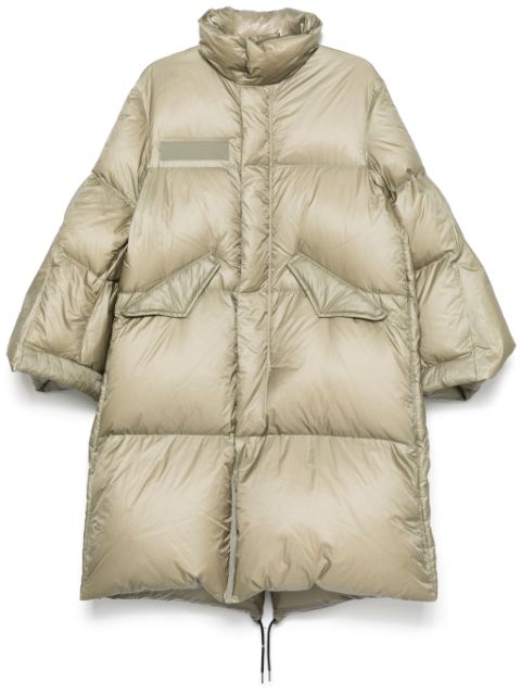 sacai midi puffer jacket