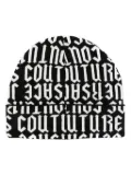 Versace Jeans Couture logo-jacquard beanie hat - Black