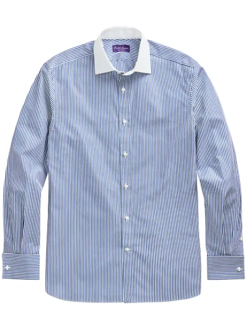 Ralph Lauren Purple Label Bengal-striped shirt