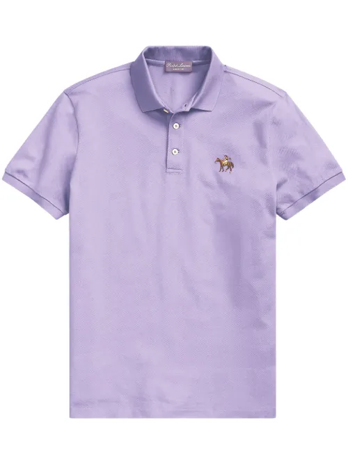 Polo en piqué à coupe slim - Ralph Lauren Purple Label - Modalova