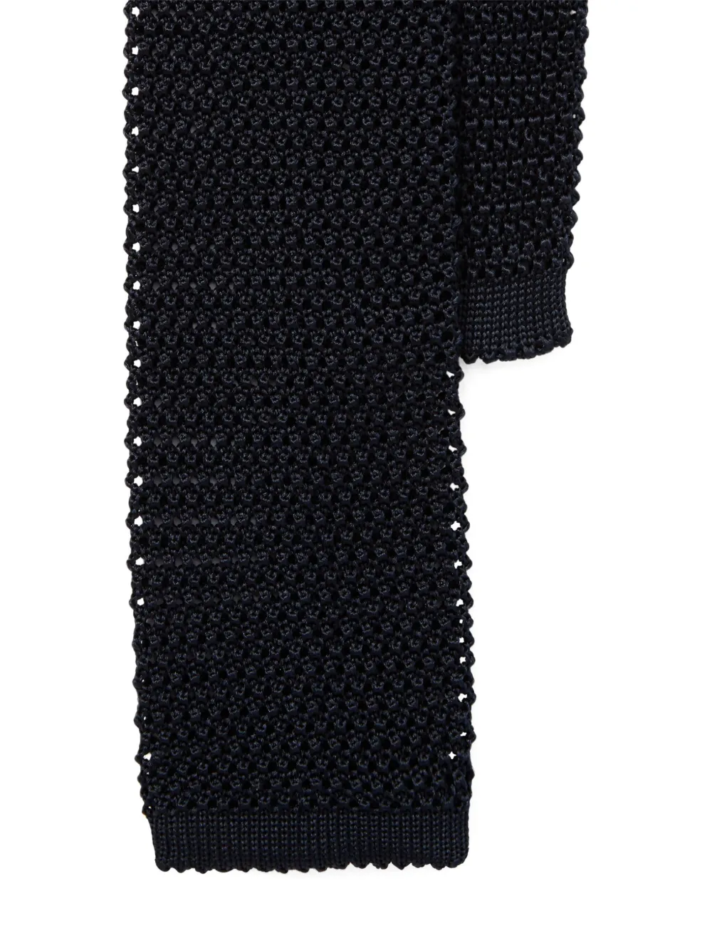 Ralph Lauren Purple Label Superknit stropdas Blauw