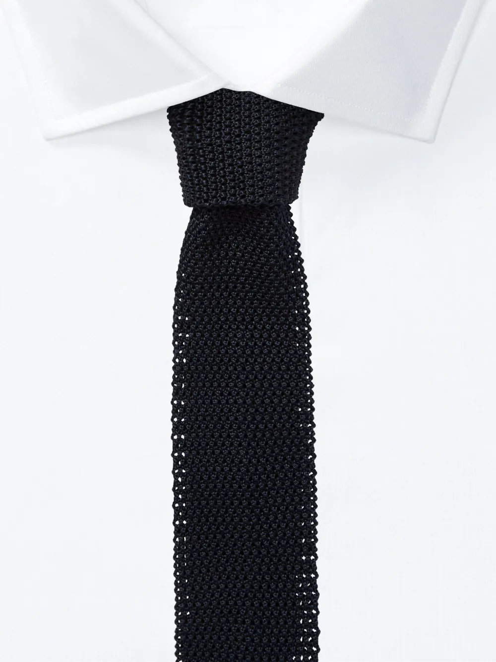 Ralph Lauren Purple Label Superknit stropdas Blauw