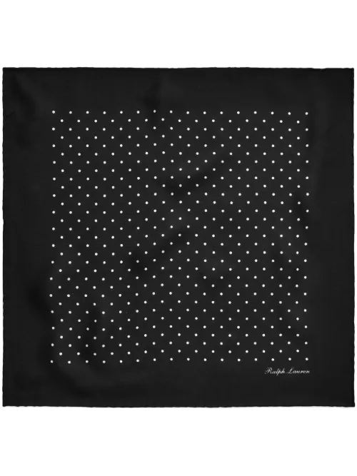 Foulard en soie à pois - Ralph Lauren Purple Label - Modalova