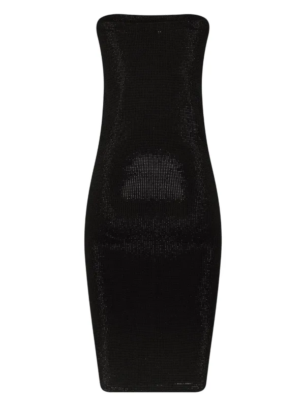 knee length dresses for ladies Metallic Knit Halter Maxi Dress with Low Back