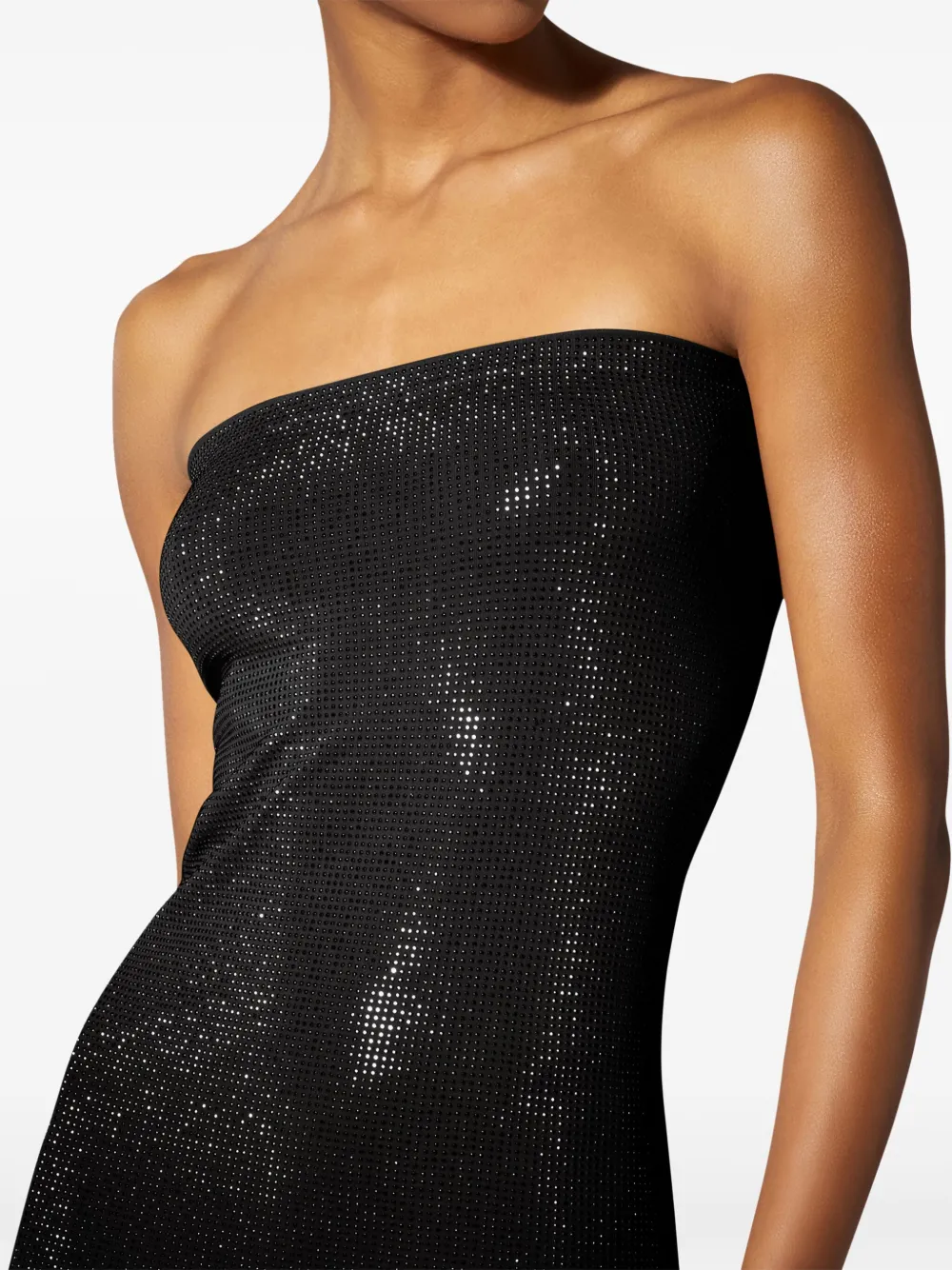 Wolford Liquid Metal Dress In Black
