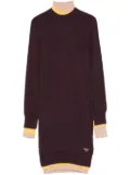 FENDI layered mini dress - Purple