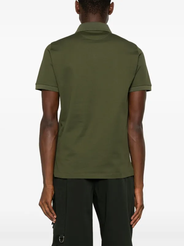 FENDI FF-embossed Polo Shirt | Green | FARFETCH