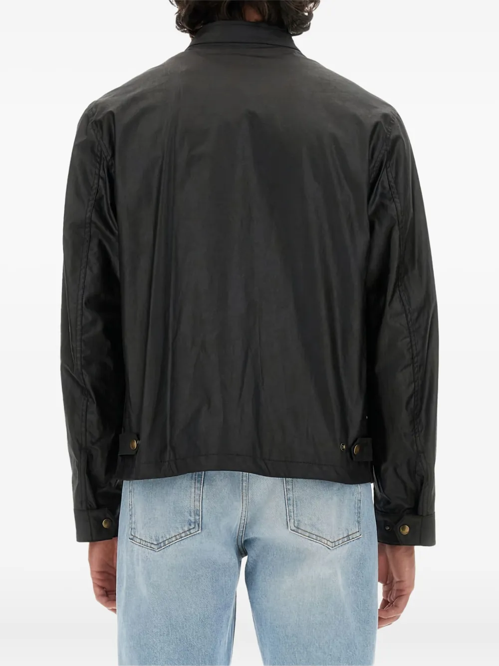 Belstaff zip-fastening biker jacket Zwart
