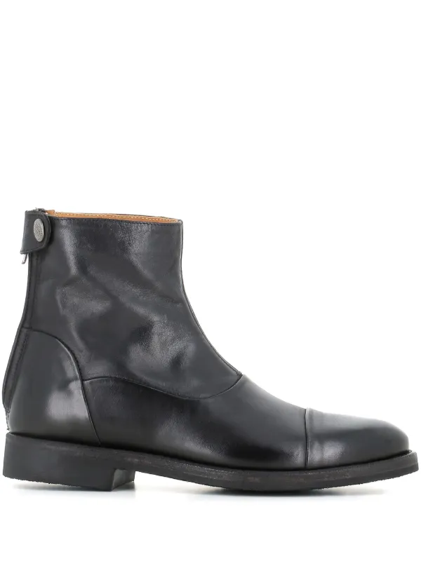 Alberto Fasciani レザー ブーツ | ブラック | FARFETCH JP
