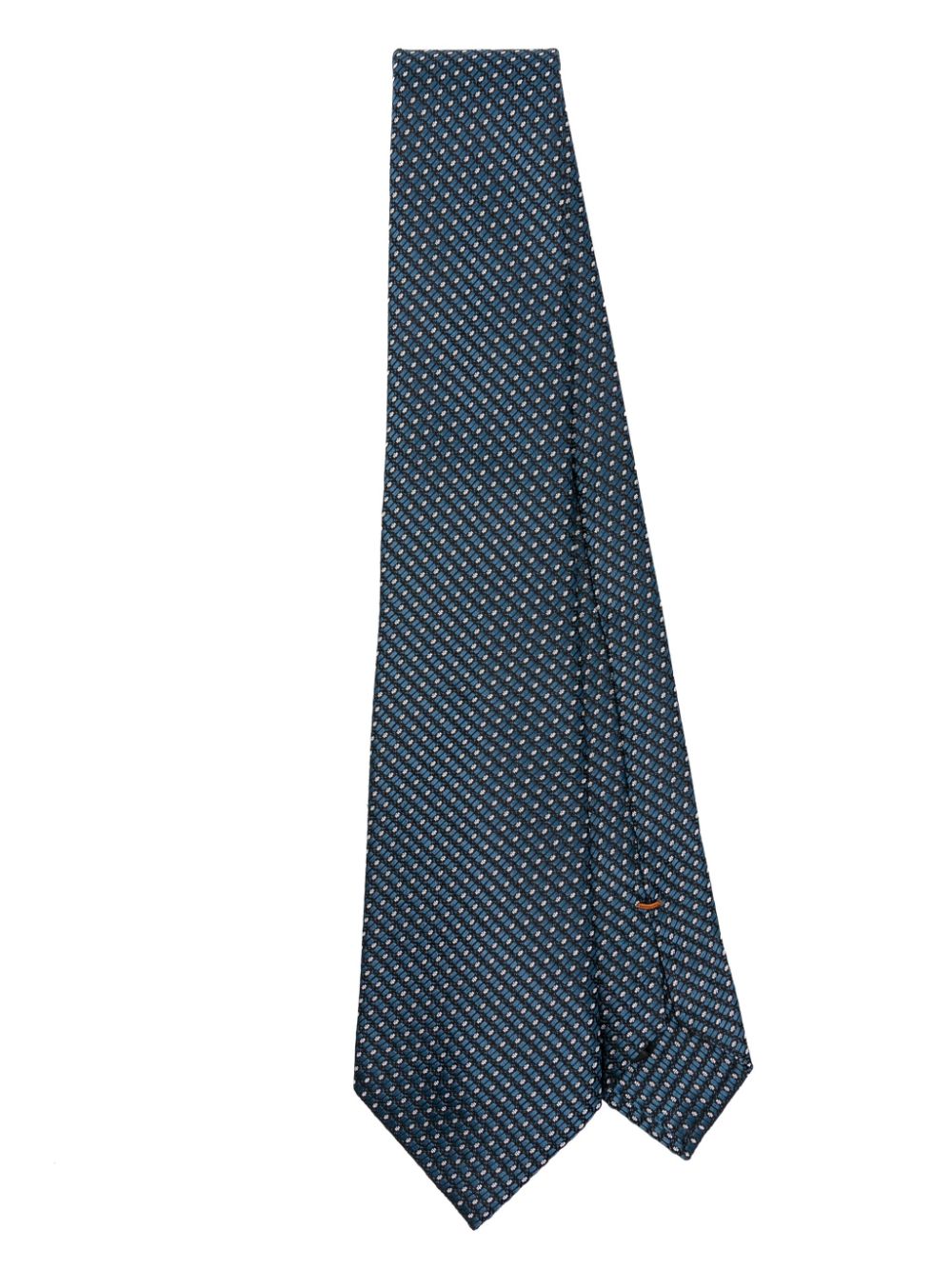 Zegna silk tie - Blue