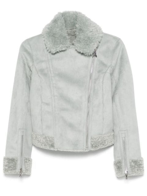 Patrizia Pepe faux-suede jacket