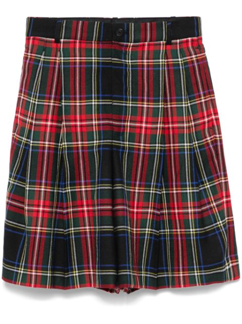 Polo Ralph Lauren tartan-checked shorts Women