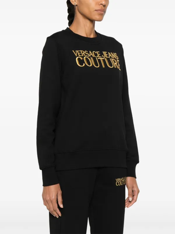 Versace Jeans Couture ロゴ スウェットシャツ | ブラック