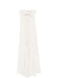 CHIARA BONI La Petite Robe Dolse gown - Neutrals
