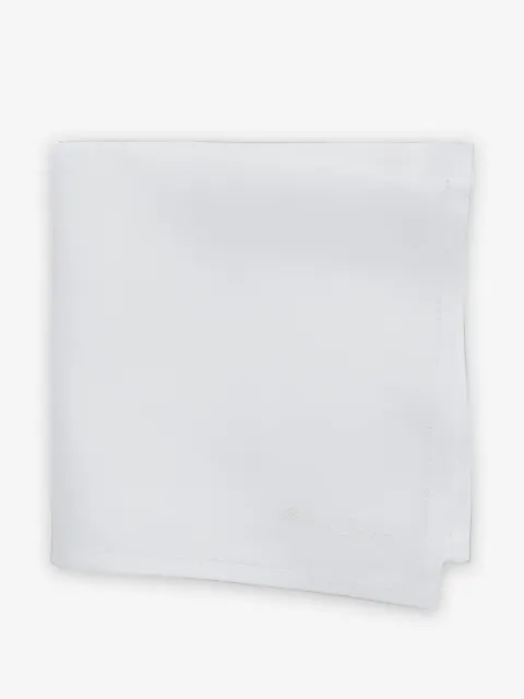 Ralph Lauren Purple Label logo-embroidered scarf