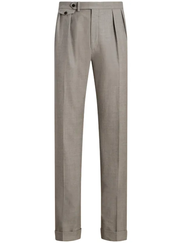 Ralph lauren flannel trousers best sale