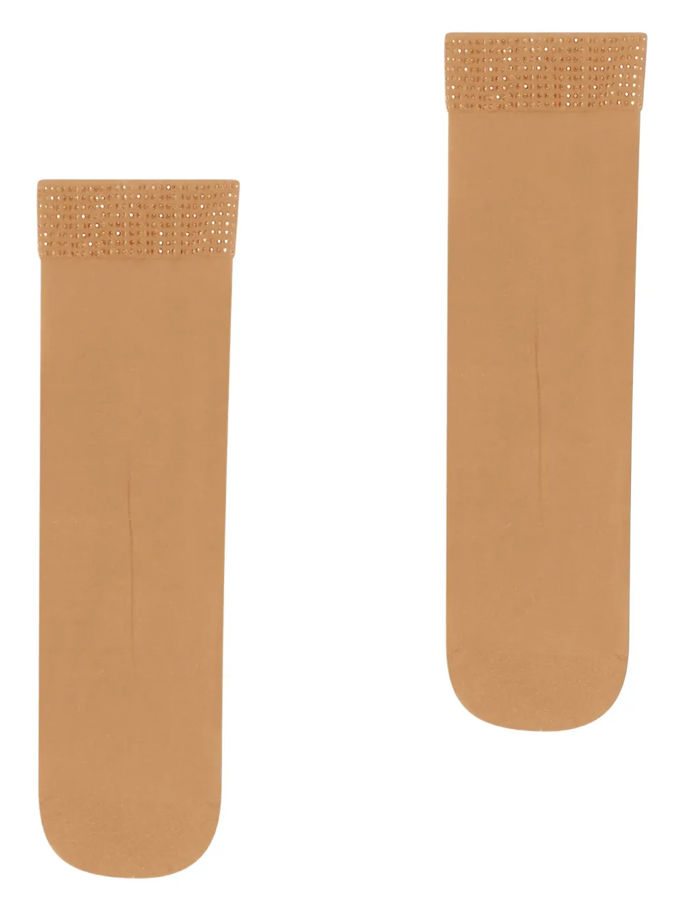 Wolford chaussettes en maille métallique - Tons neutres Wolford chaussettes en maille métallique - Tons neutres