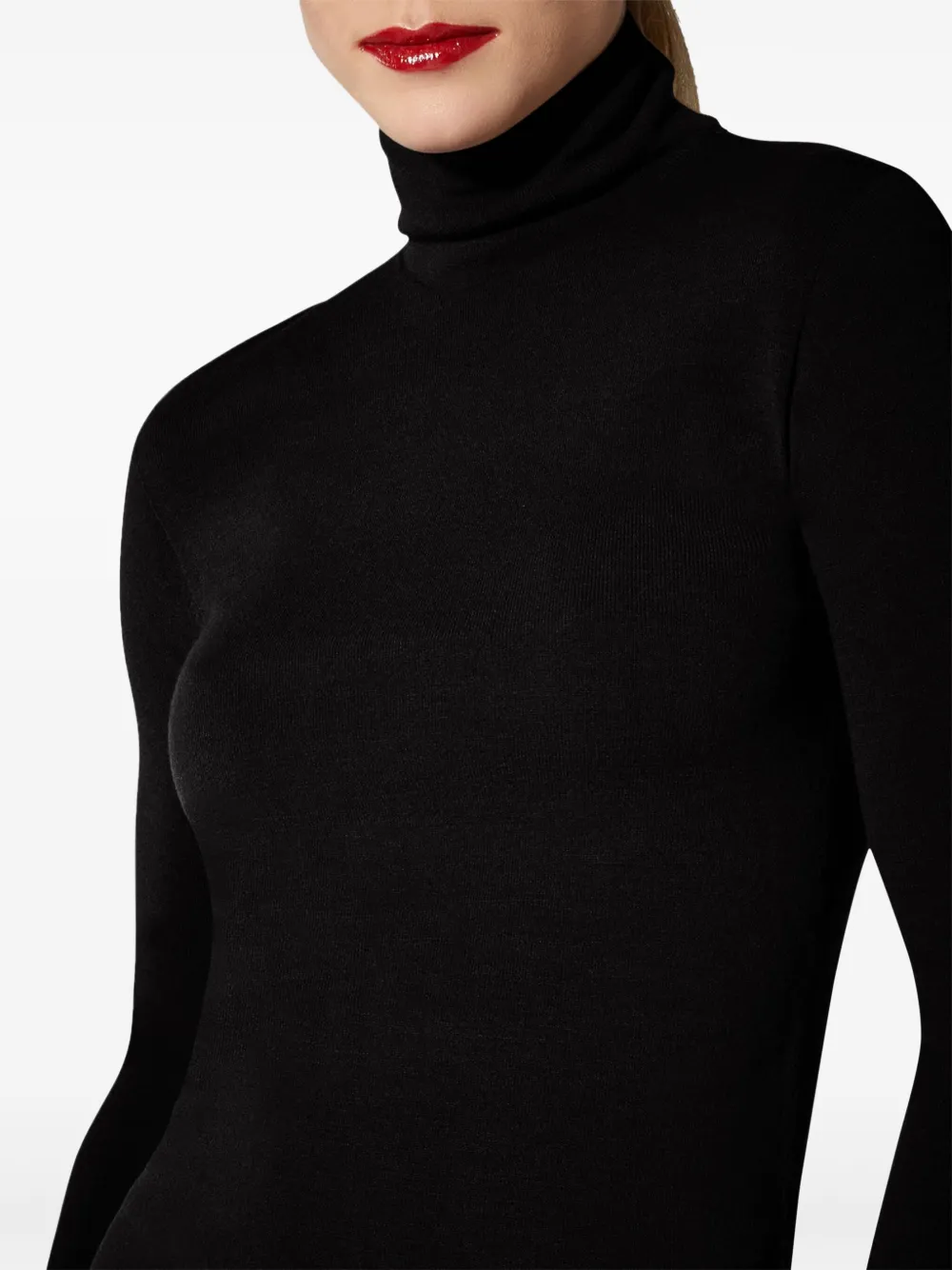 Wolford Gebreide top Zwart