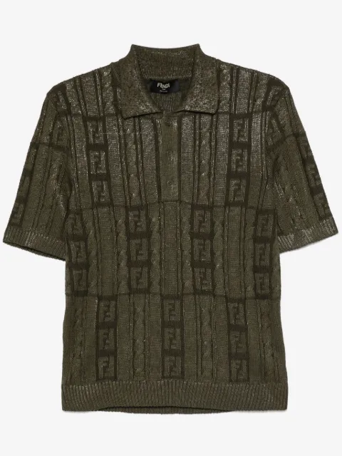 FENDI polo à motif FF Sparkle