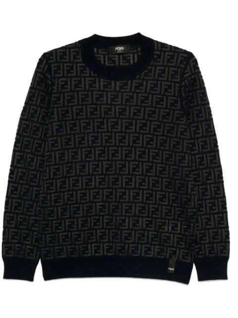 FENDI FF-pattern sweater