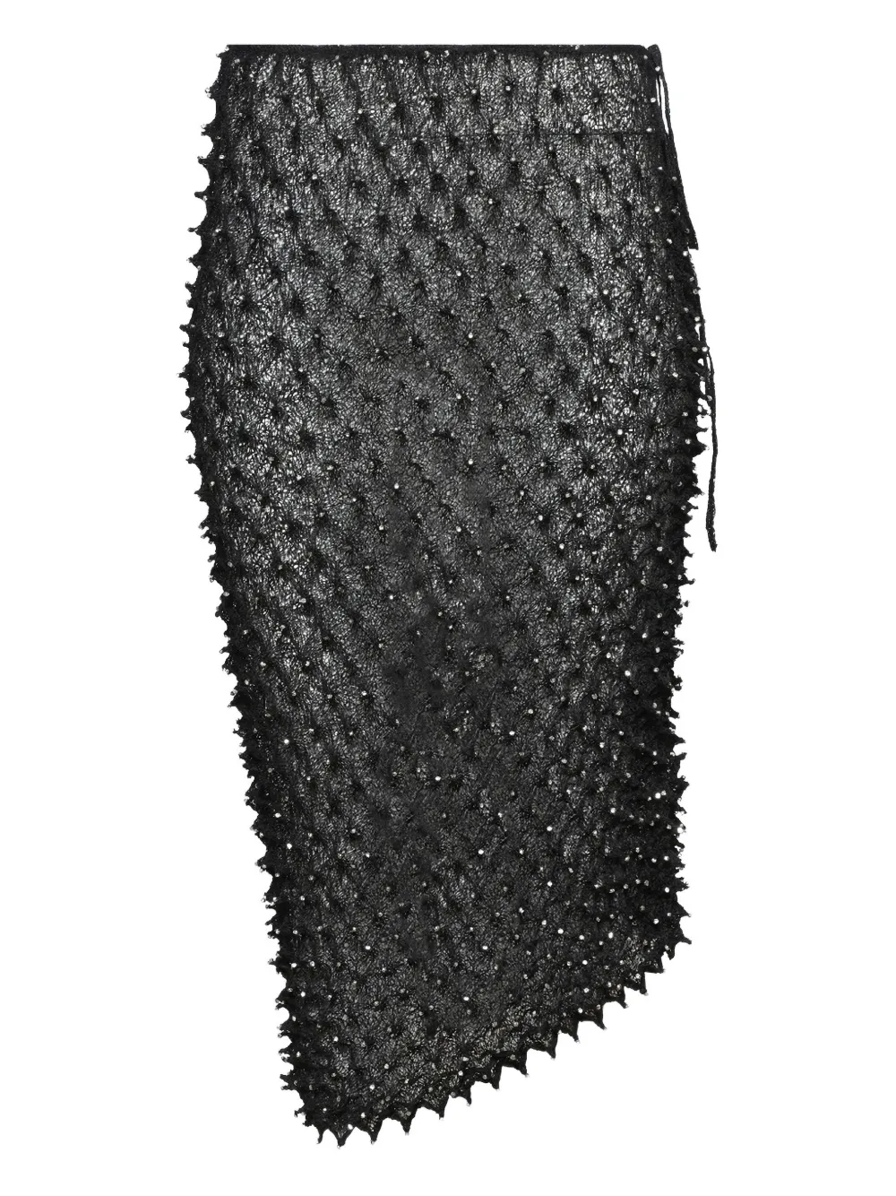 Christopher Esber Shibori crystal-embellished skirt | Black | Image 1