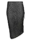 Christopher Esber Shibori crystal-embellished skirt - Black